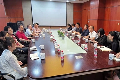 中國輕工工藝品進(jìn)出口商會會長一行蒞臨我司調(diào)研
